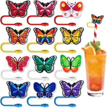 Stanley Cup Accessories: Stylish Butterfly Straw Cover Caps