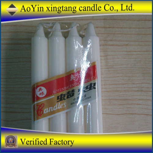 12g white candle pillar candle with cheap price