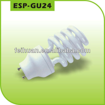 half sprial GU24 Energy saving lamp