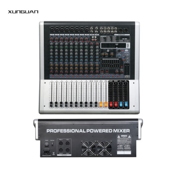 KC-80/KC-120/KC-160 600W 8/12/16 Channel Digital Mixer with MP3, DSP, EQ, and AUX Inputs