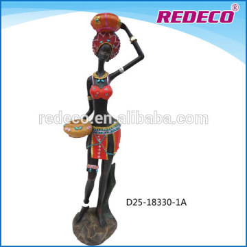 Resin african woman