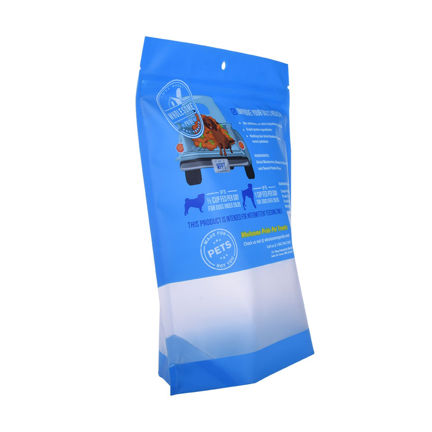 dried pet food bag