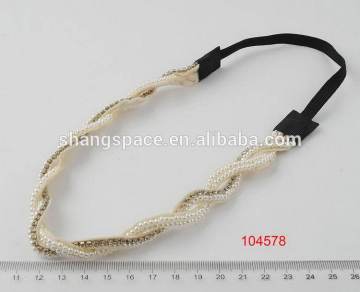 Factory special discount two color beads headband