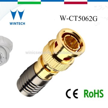 CCTV waterproof bnc connector