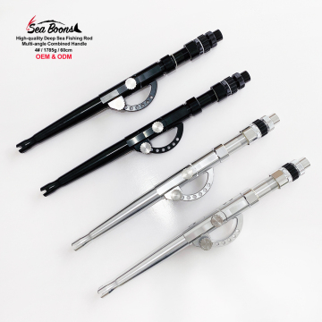Adjustable Saltwater Trolling Rod Butt for Big Game Fishing