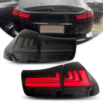 HCMOTIONZ High quality Car Rear Back Lamps DRL RX330 RX350RX 400h 2003-2009 Start UP Animation LED Tail Lights For Lexus