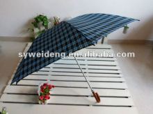 manual open windproof golf parasol umbrella