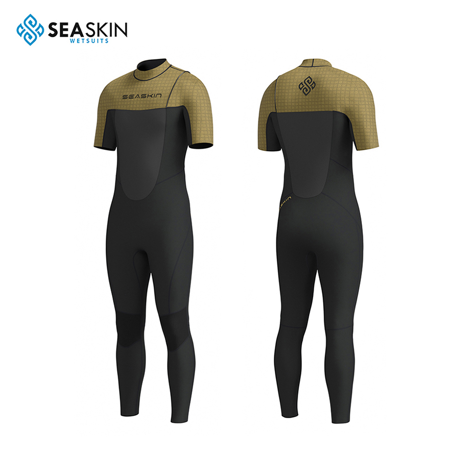 Traje de natación de la piel de piel de manga corta Spring Wetsuit