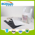 Белый пакет для футболки HDPE продуктовый пакет с пластиковым пакетом пакет