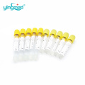 yellow cap sst gel blood collerction collection tube