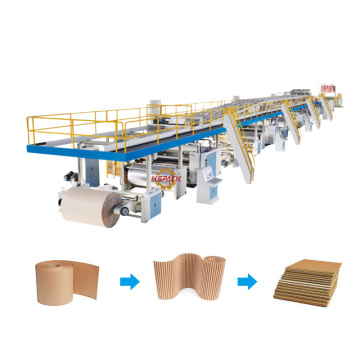 Corrugated Cardboard Production Line & Cardboard Box Making Machine