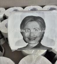 Hillary Diane Rodham Clinton Toilet Paper Roll