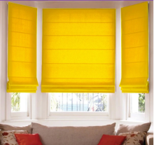 Sunscreen Roman Roller Blinds