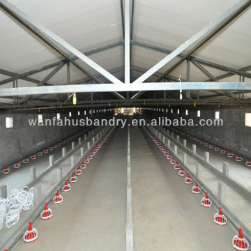 Automatic poultry farming system for chicks