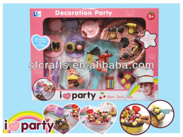cutting cake plastic toys,kids plastic cake play set toys,dessert toys