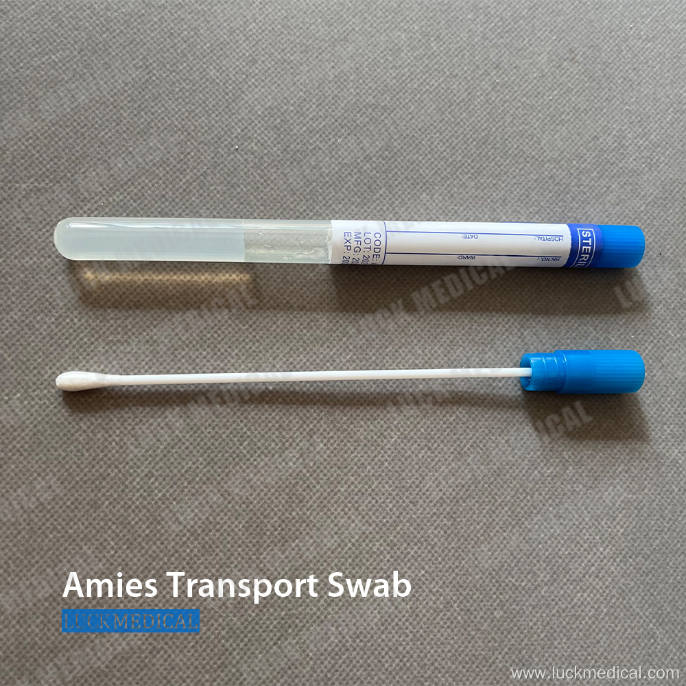 Amies Transport Swab with or without Charcoal CE