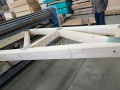 Dakconstructie met houten frame