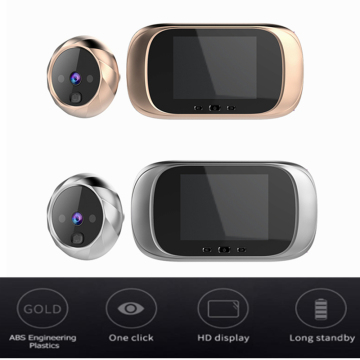 2.8 inch LCD Color Screen Digital Doorbell Infrared Motion Sensor Long Standby Night Vision HD Camera Outdoor Door Bell