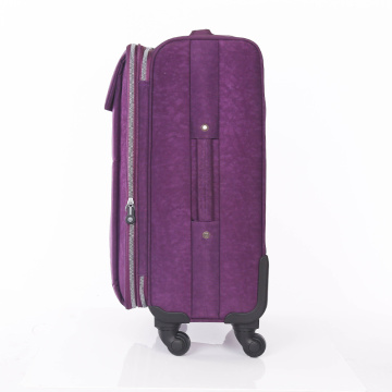 trolley koffer rolbagage zachte nylon bagage