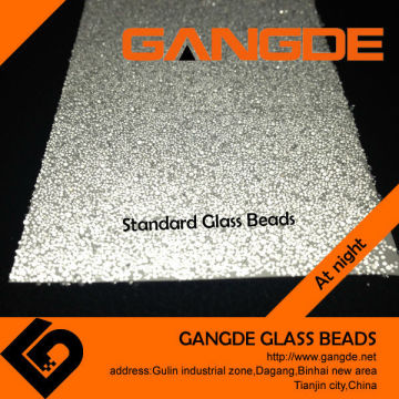 REFLECTIVE ROAD MARKING PAINT GLASS BEADS