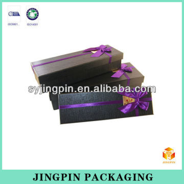 black luxury necklace packaging box wholesale