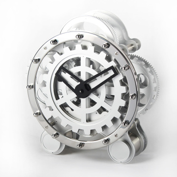 Horloge de table Silver Gear Horloge pour enfants