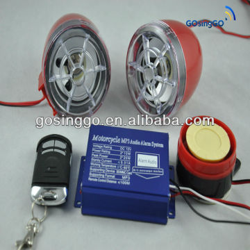 voice motorcycle alarm system