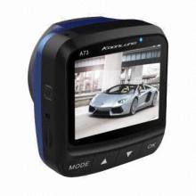 New Car Security Camera with Night Lamp Alerting, 960 x 240 Pixels TFT LCD