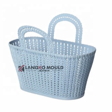 Taizhou Professional Plastic One Cavity Laundry Basket Mold Manufacturer