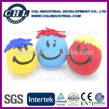 Wholesale face stretch ball with multi color