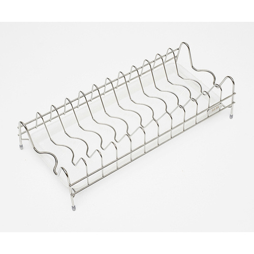 Compact Dish Rack With Tray