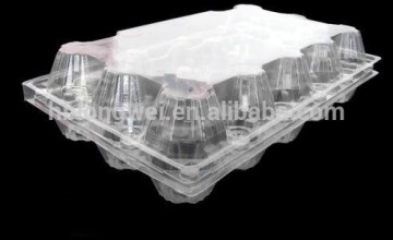 15 pc PVC plastic egg tray
