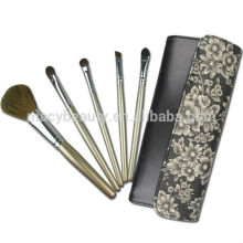 High end make up brush set 5pcs make up brush set