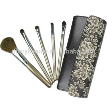 High end make up brush set 5pcs make up brush set