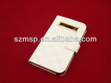 For fashion leather mobile phone case