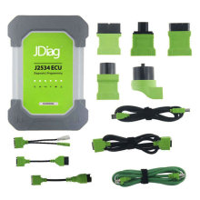2017 JDiag Elite II Pro J2534 Diagnostic Tool with Full Adapters Support ECU Programming