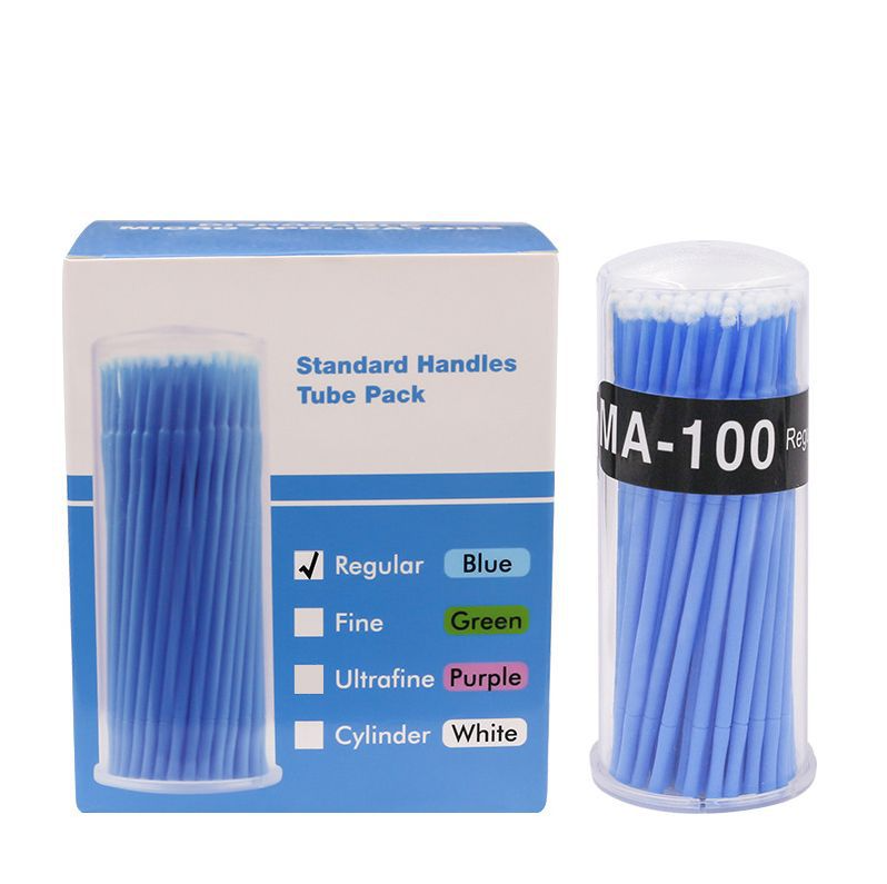 Applicatore micro spazzola dentale di alta qualità Stick applicatore per applicatore a pennello dentale