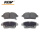 Auto parts brake pad d822 04465-0D020 for Toyota