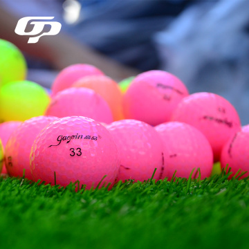 Bola de torneio de golfe cristalina de 2 peças