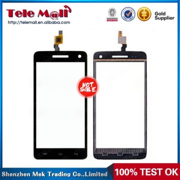 Touch screen Digitizer replacement for Wiko Rainbow Touch Screen Digitizer Front Glass Black Color Free Shipping wiko rainbow 4G