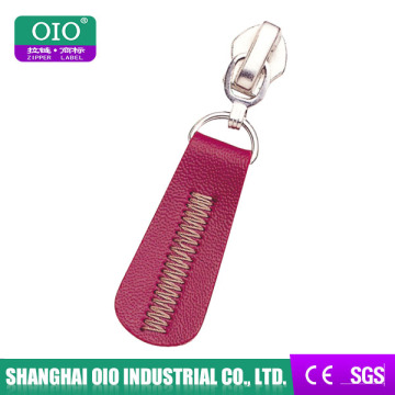 OIO Garment Genuine Leather Zipper Puller In Zipper Puller Slider