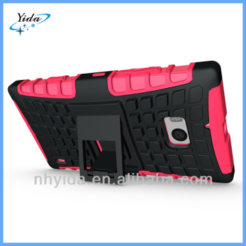 TPU PC Rugged Case For Nokia Lumia 929 Rose