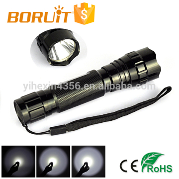 Boruit led Torch Flashlight Portable led Torch Light Factory Sale