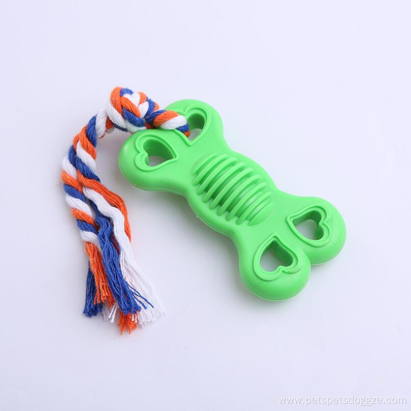 Dog chew toy with cotton rope pet products