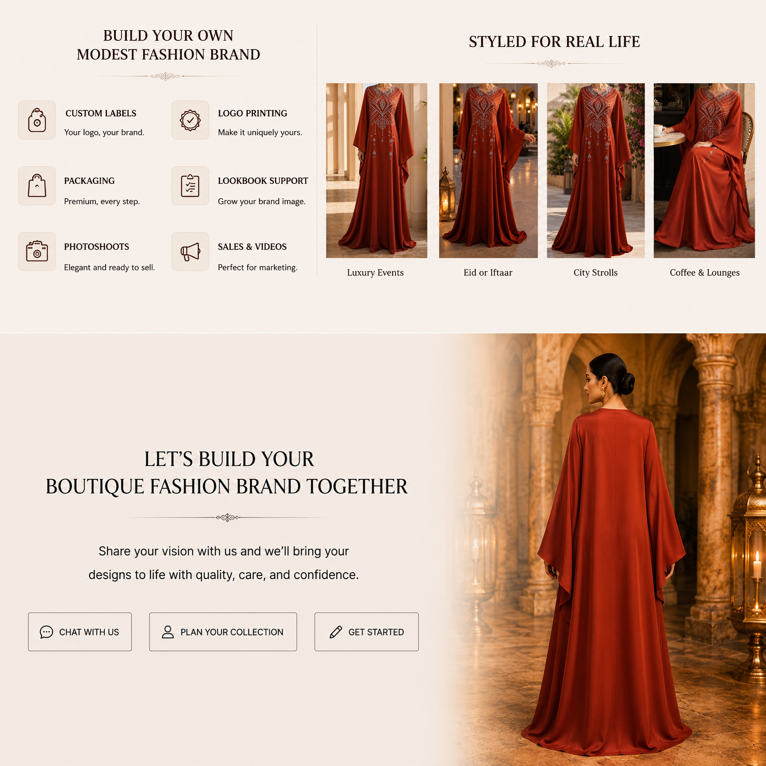 نارنجی منجوق قرمز ساتن کافتان عبای خصوصی orange red beaded satin kaftan abaya private