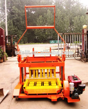 QCM4-30 auto hollow use diesel engines brick machine