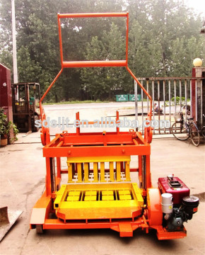 QCM4-30 auto hollow use diesel engines brick machine