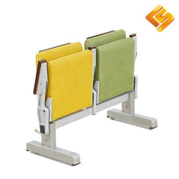 Fabric Upholstered Retractable Auditorium Seating System