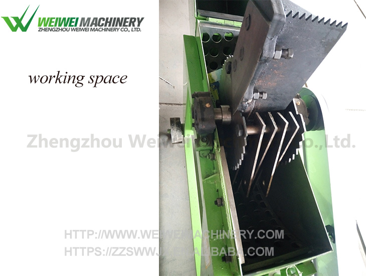 Weiwei feed making hot selling corn silage machine chaff cutter for sale hand operated