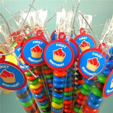 colorful Christmas candy packing bag